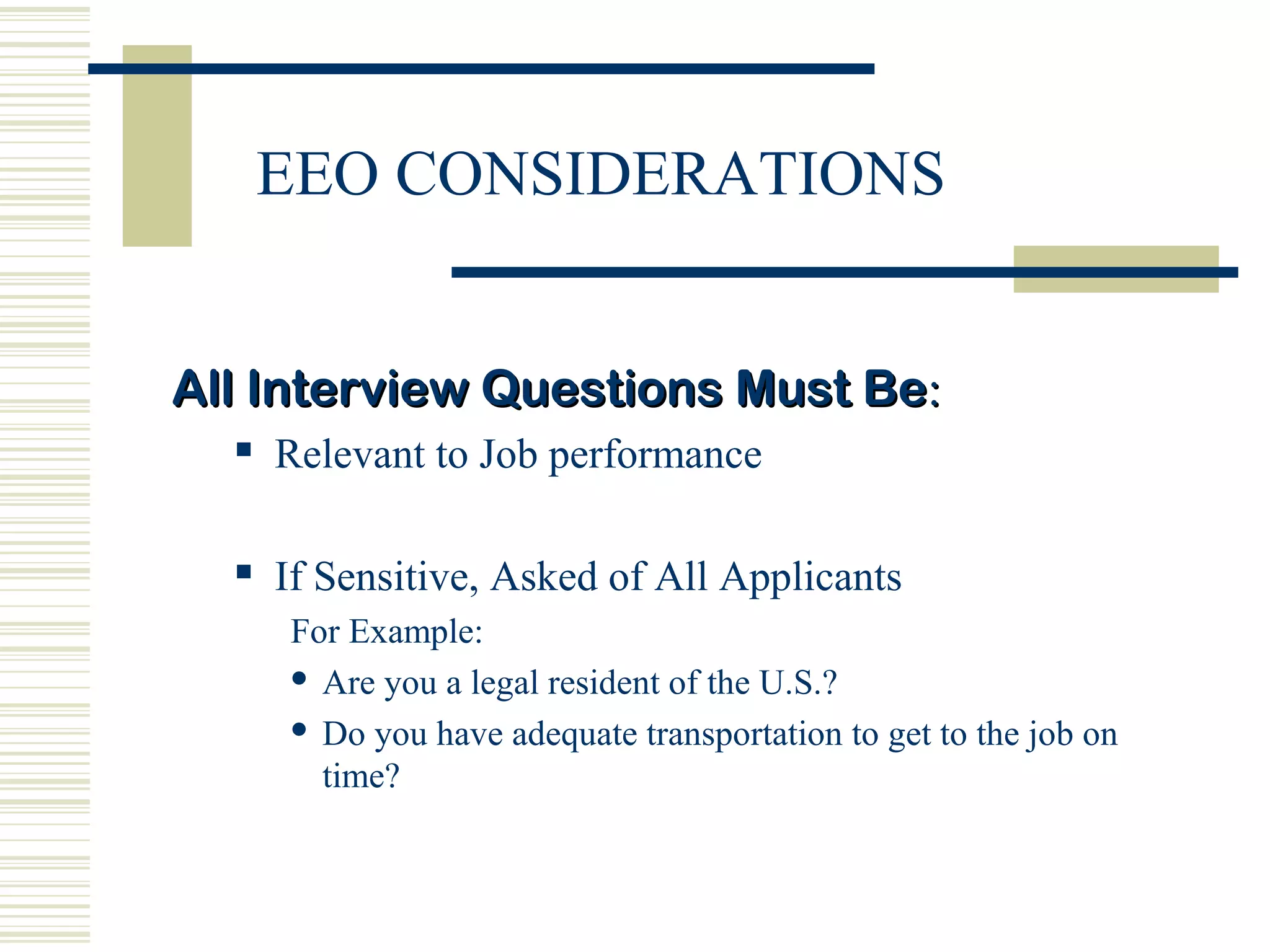 Successful interviewing (Behavioral Based Interviewing) | PPT