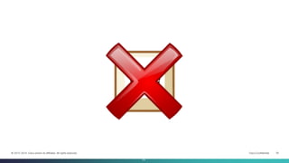 Cisco Confidential 35© 2013-2014 Cisco and/or its affiliates. All rights reserved.
35
 