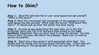 Successful reading strategies (part 1) (1) | PPTX