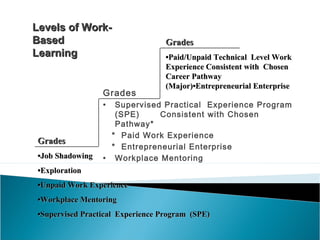Successful Strategies for Implementing Work-Based Learning Activities | PPT