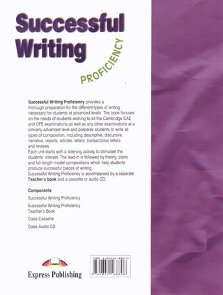 Successful writing book