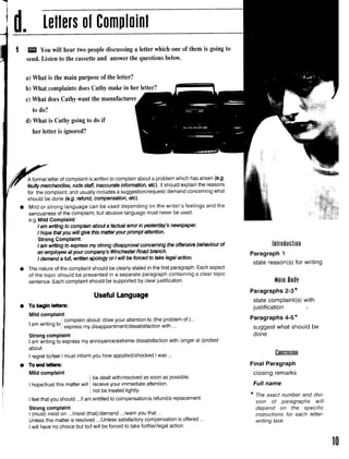 Successful writing proficiency