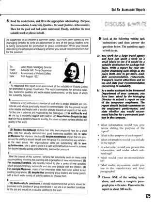 Successful writing proficiency