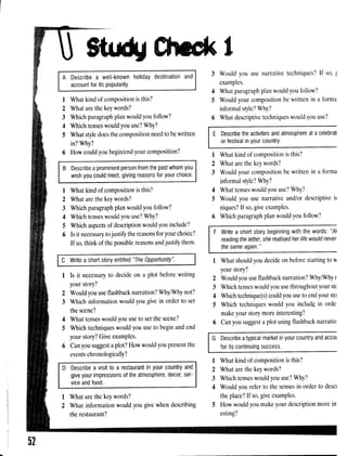 Successful writing proficiency