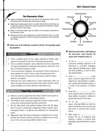 Successful writing proficiency