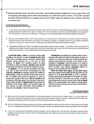 Successful writing proficiency