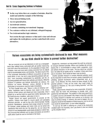 Successful writing proficiency