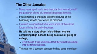 THE OTHER JAMAICA
 