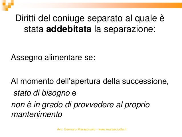 Successione del coniuge separato: eredità, casa coniugale e pensione … Morte coniuge successione casa