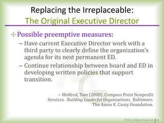 Irreplaceable Organization Succession planning 03_11_final | PPTX