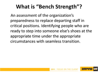 Succession planning ppt | PPTX
