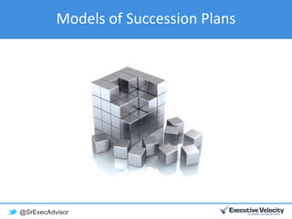 @SrExecAdvisor
Models of Succession Plans
 