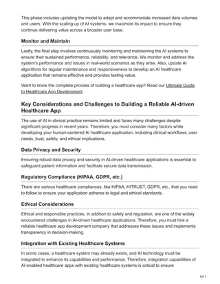 How AI in Healthcare App Development Transforms The Future of Medicine ...