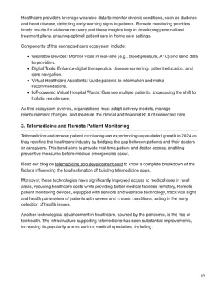 Top 10 Emerging Healthcare Technology Trends in 2024 | PDF