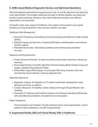 Top 10 Emerging Healthcare Technology Trends in 2024 | PDF