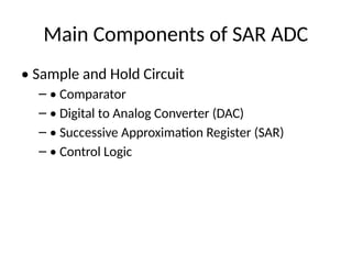 In-Depth Guide to Successive Approximation Register (SAR) ADC ...