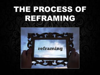 THE PROCESS OF
REFRAMING
 