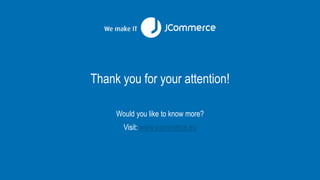 JCommerce – success stories