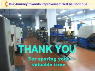 28
For sparing your
valuable time
Our Journey towards Improvement Will be Continue.....
 