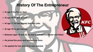 Success story of colonel sanders | PPTX
