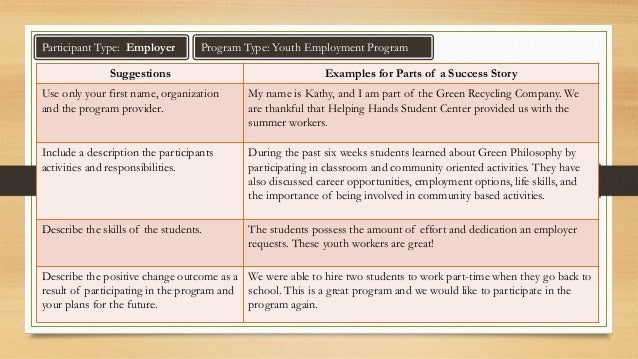 program template