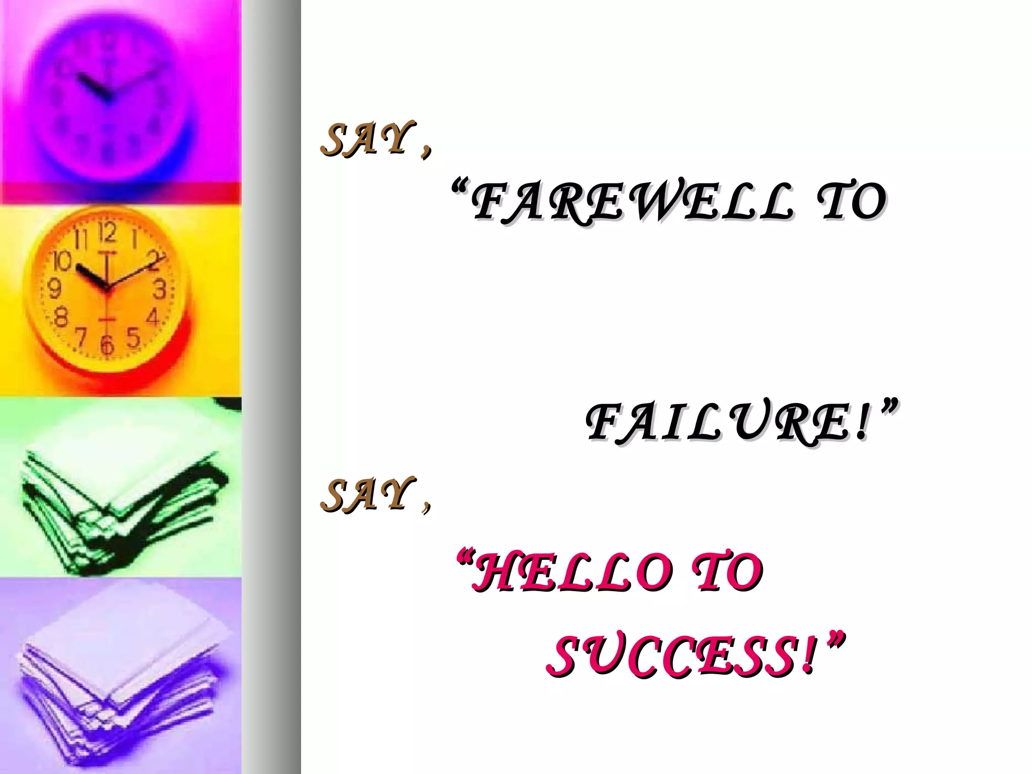 Success Versus Failure PPT success-versus-failure-ppt