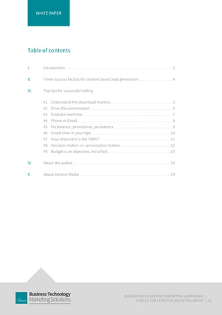 WHITE PAPER
Table of contents
I.	 Introduction...............................................................................