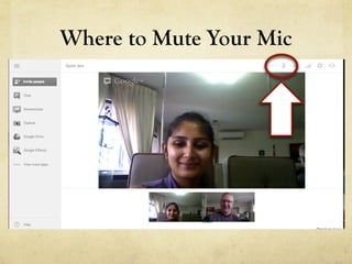 Where to Mute Your Mic
 