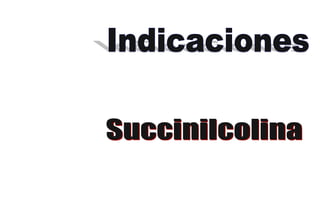 Succinilcolina