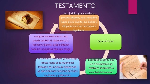 Cuáles Son Las Características De Un Testamento es.slideshare.net