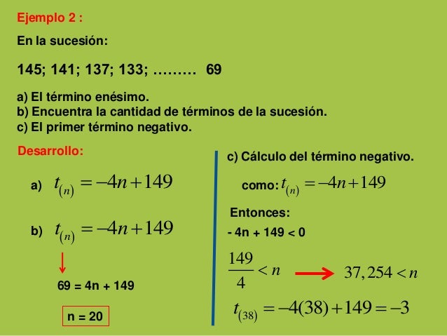 Sucesiones 2
