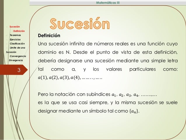 Sucesiones