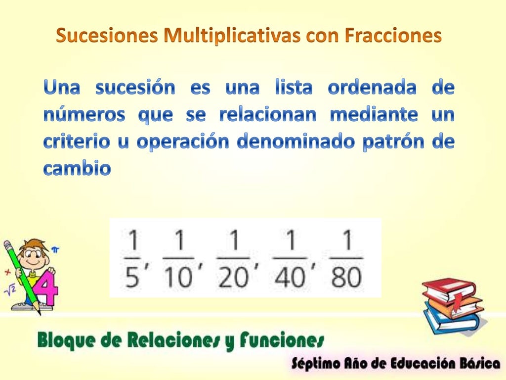 Sucesiones con Fracciones