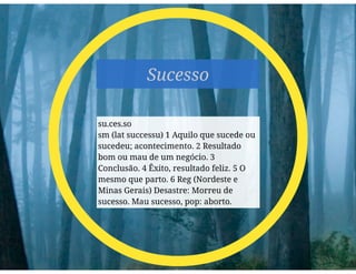 Sucesso, Bônus, Humanidade. Escoha dois.