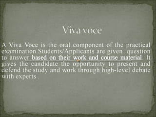 Sucess to interview , Viva Voce