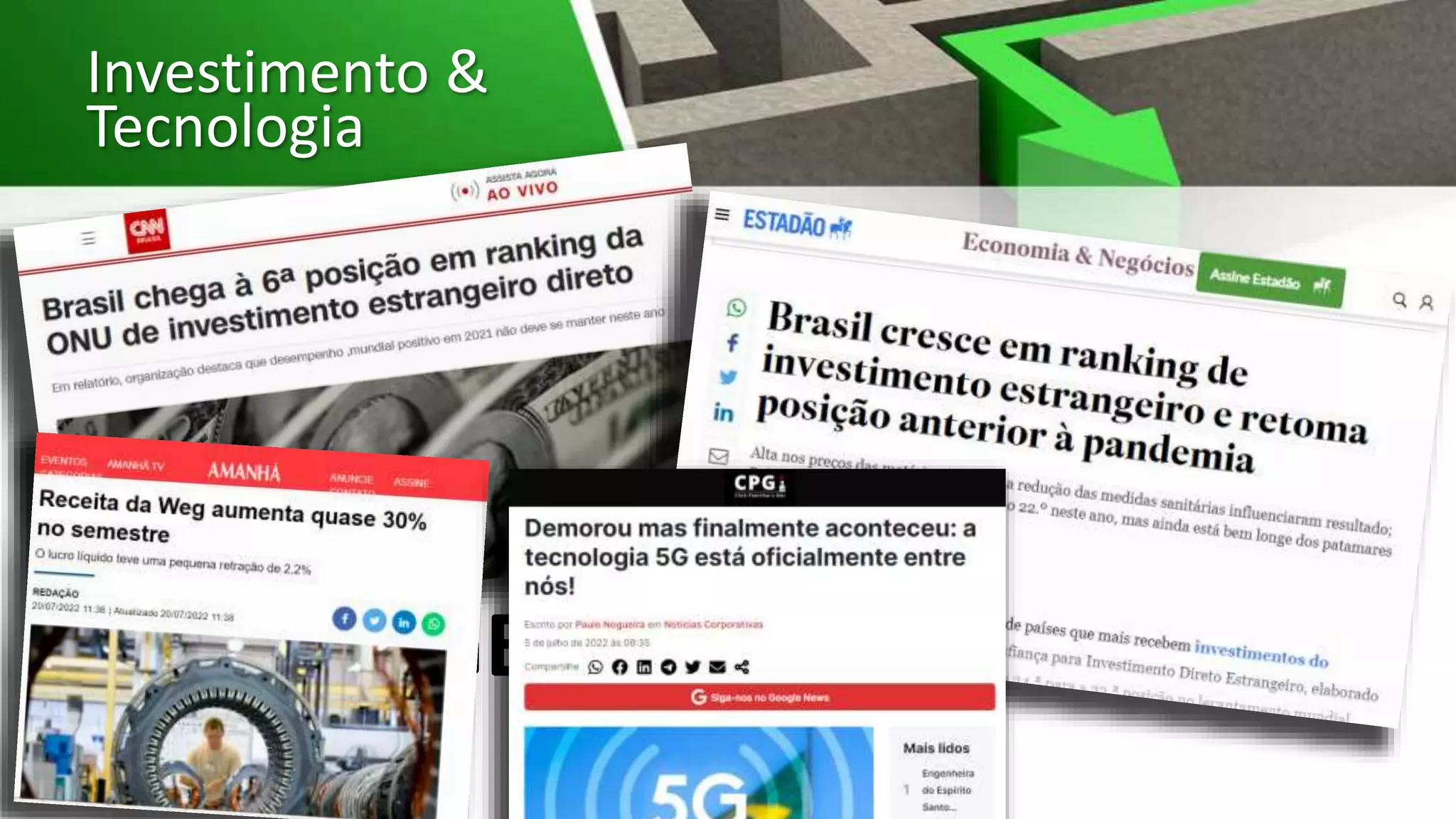 INVESTIMENTOS
EM GERAL
Investimento &
Tecnologia