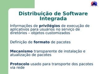 Distribuição automática de pacotes de software – atualizações automáticas de aplicações e SO Serviços de TI 