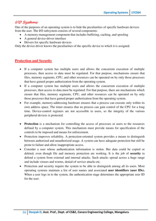 os mod1 notes | PDF