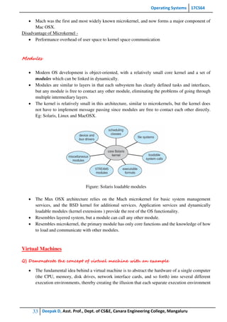 os mod1 notes | PDF