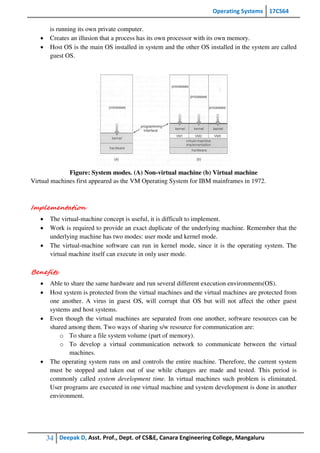 os mod1 notes | PDF