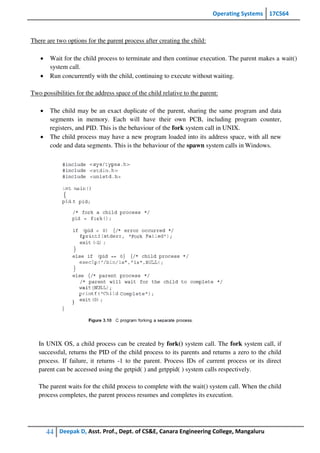 os mod1 notes | PDF