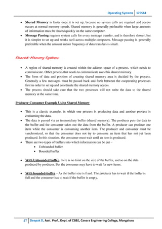 os mod1 notes | PDF