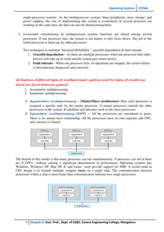 os mod1 notes | PDF
