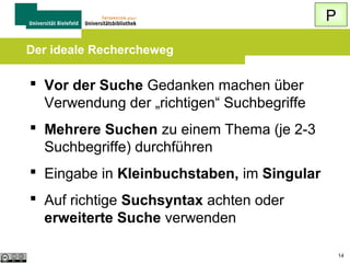 Praxis

G

Grundlagen

P

Praxis

Q

Qualitätsbewertung

V

Verarbeiten / Zitieren
14

 