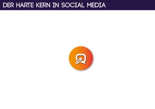 Der harte Kern in Social Media
 