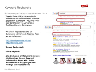 Suchmaschinenoptimierung für DaWanda-Shops