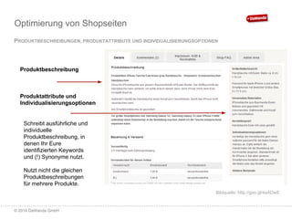 Suchmaschinenoptimierung für DaWanda-Shops
