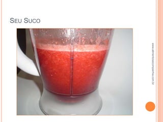 SEU SUCO
www.alimentosecompanhia.com.br
 