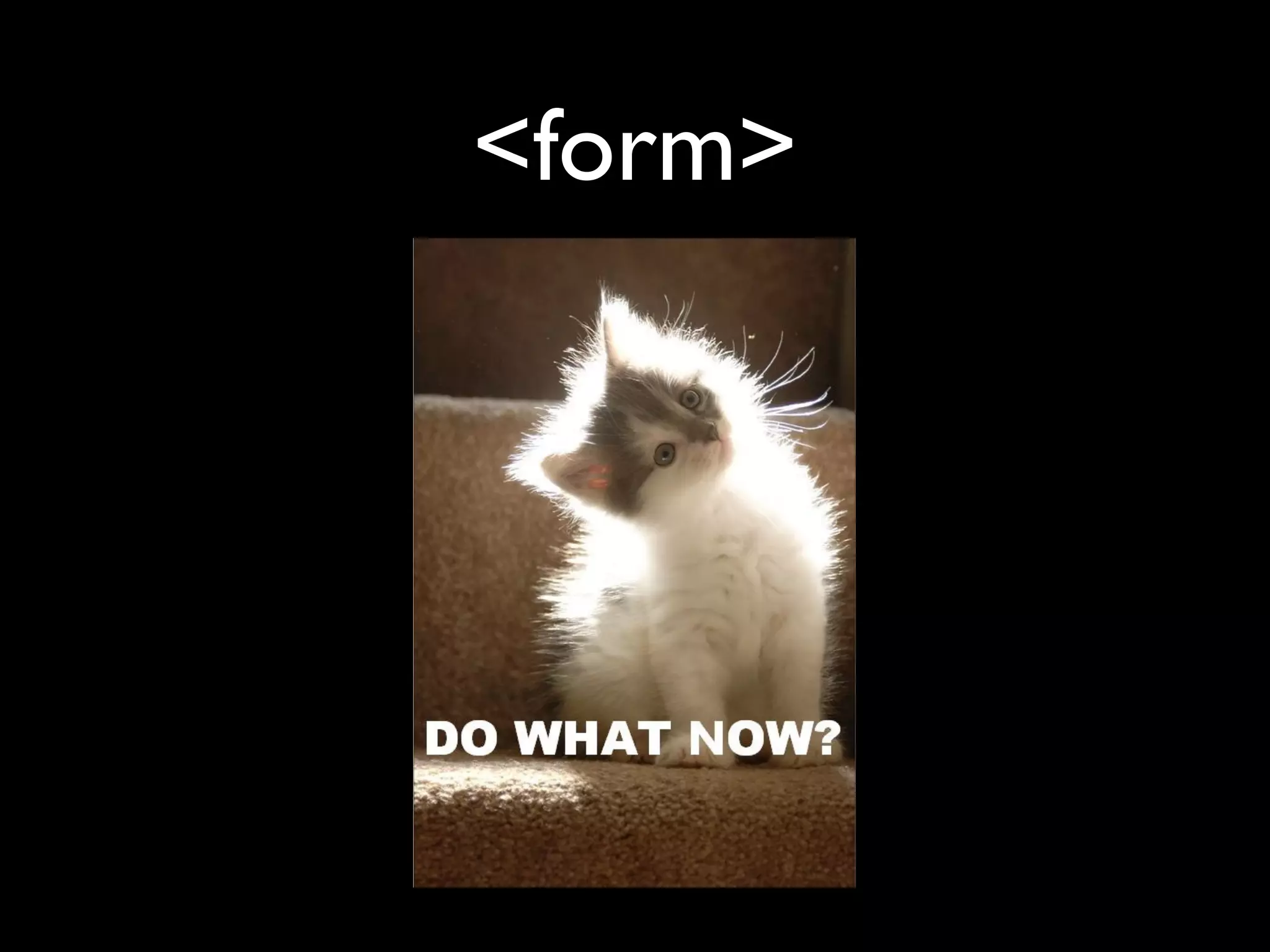 <form>
 