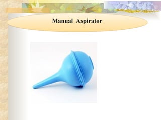 Manual Aspirator
 